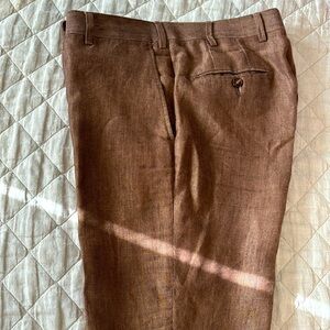 Spier & Mackay silk linen pants size 32